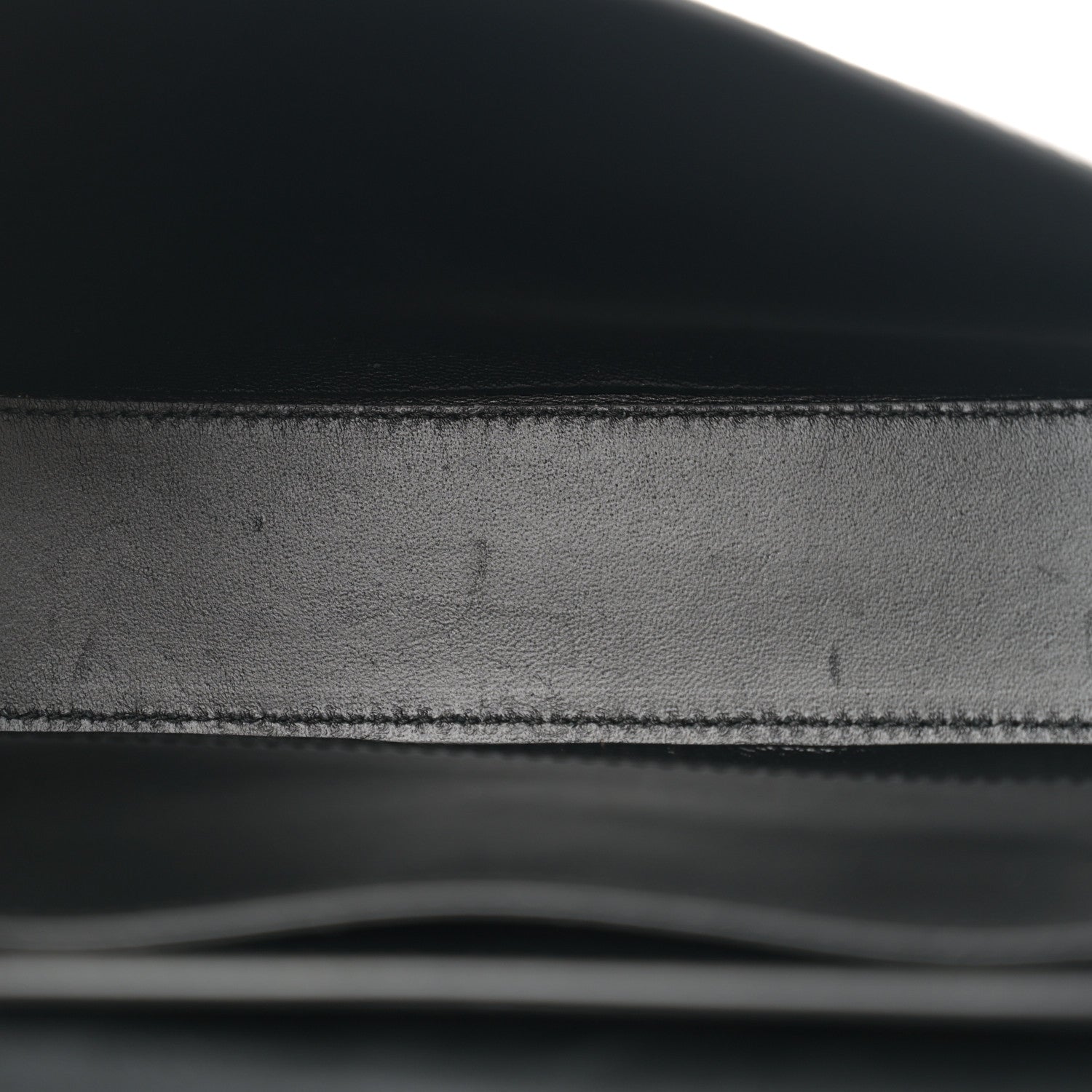 Versace Calfskin Greca Goddess Top Handle Bag Black 5 of 11