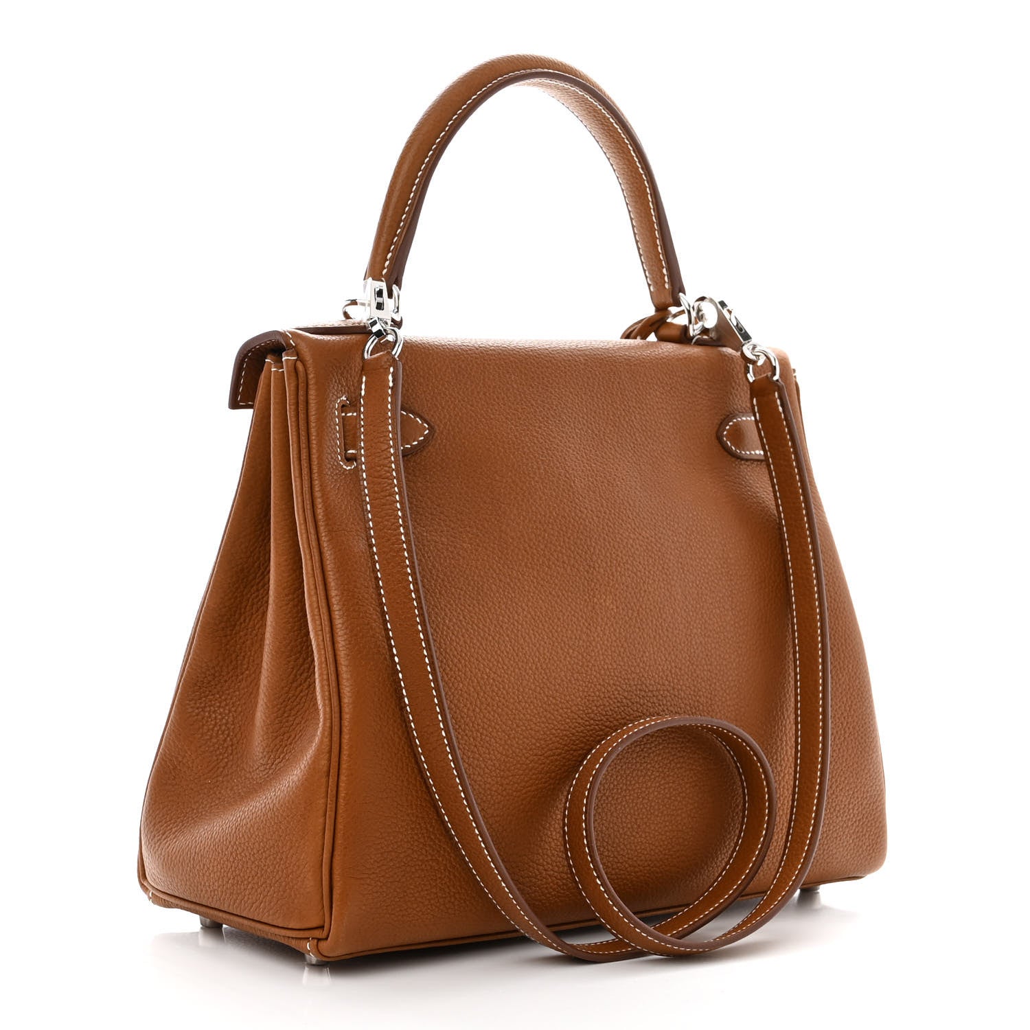 Hermes Barenia Faubourg Kelly Retourne 28 Fauve 3 of 11