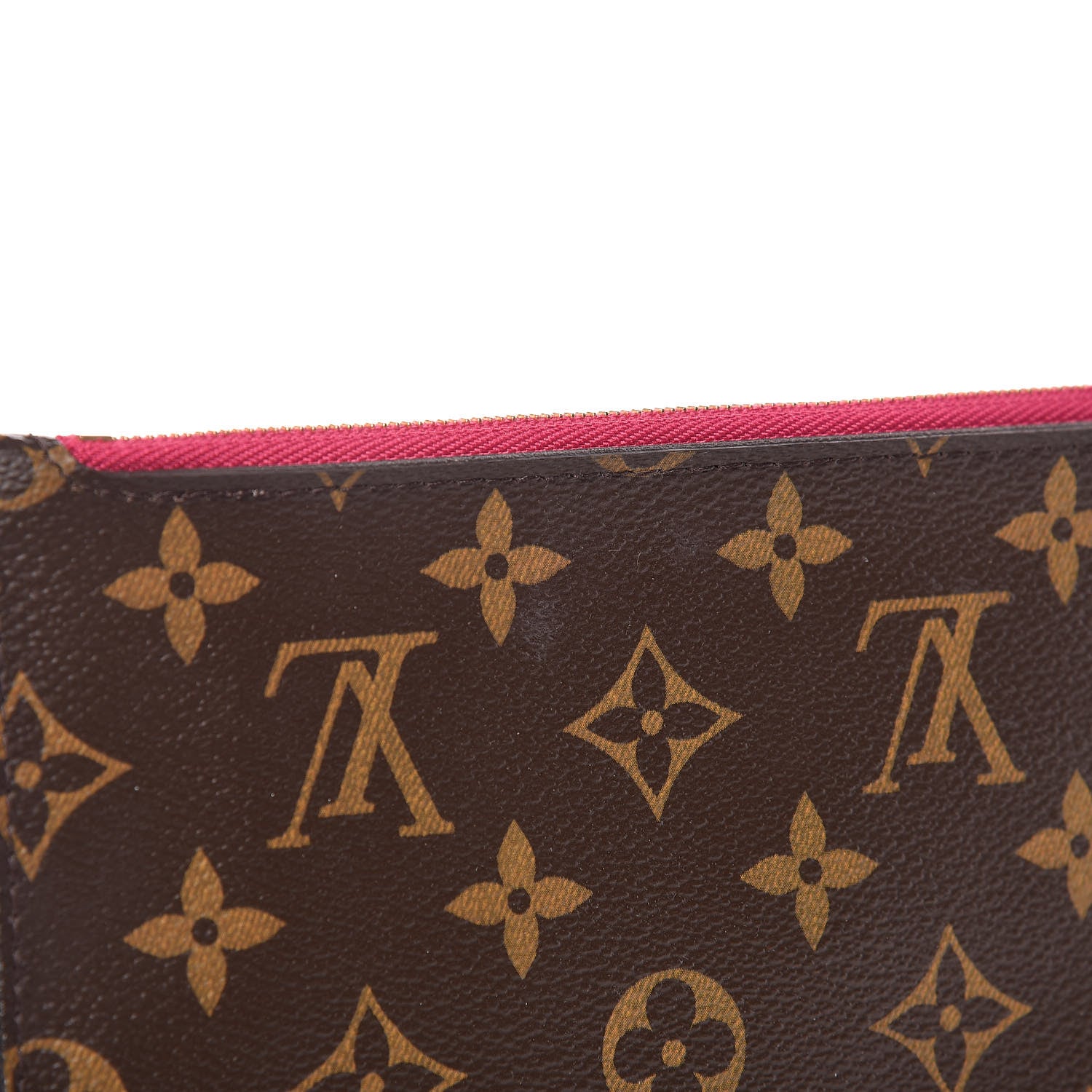 Louis Vuitton Monogram Neverfull MM GM Pochette Pivoine 9 of 9
