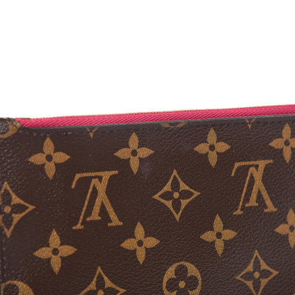 Louis Vuitton Monogram Neverfull MM GM Pochette Pivoine 9 of 9