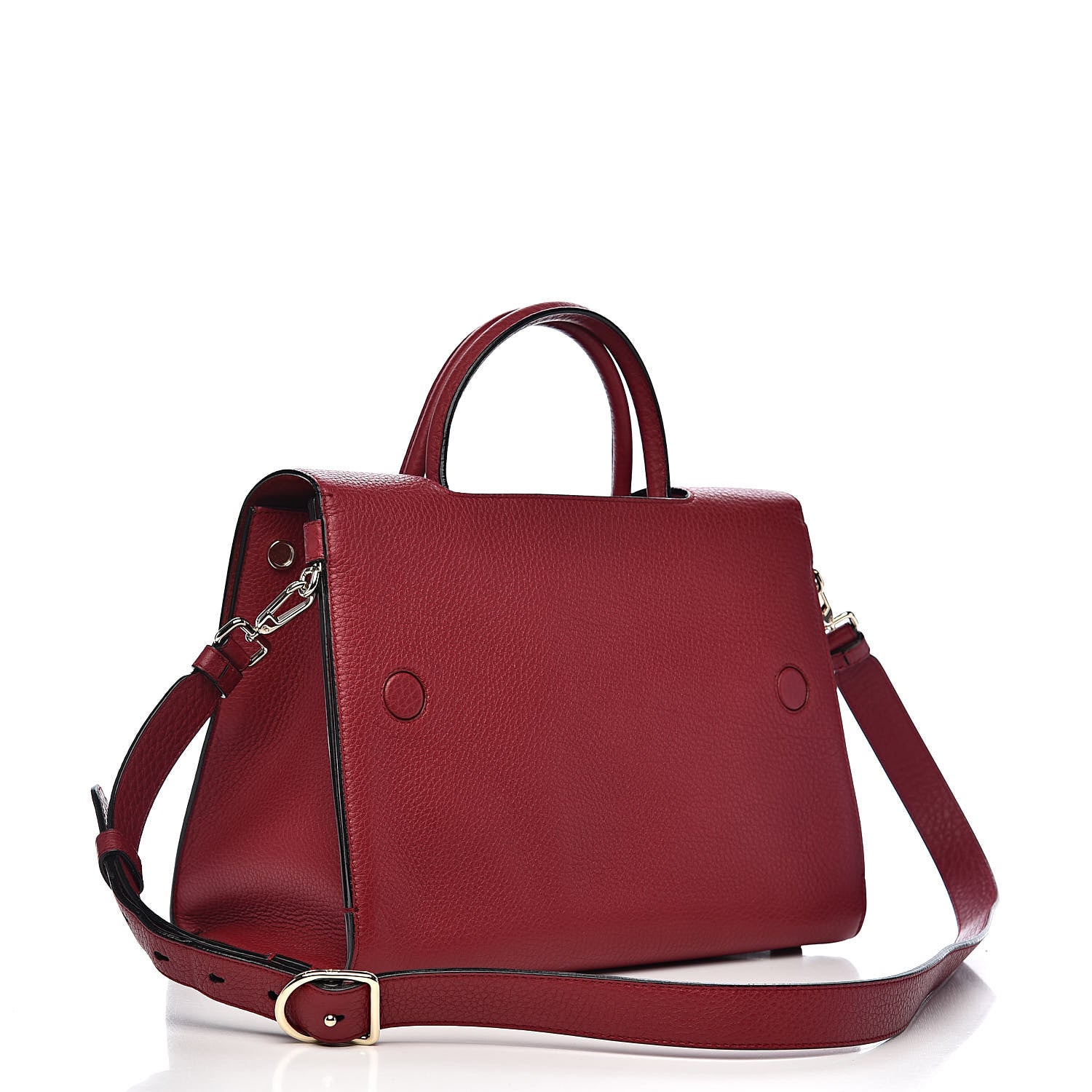 Christian Dior Bullcalf Medium Diorever Flap Red 3 of 11