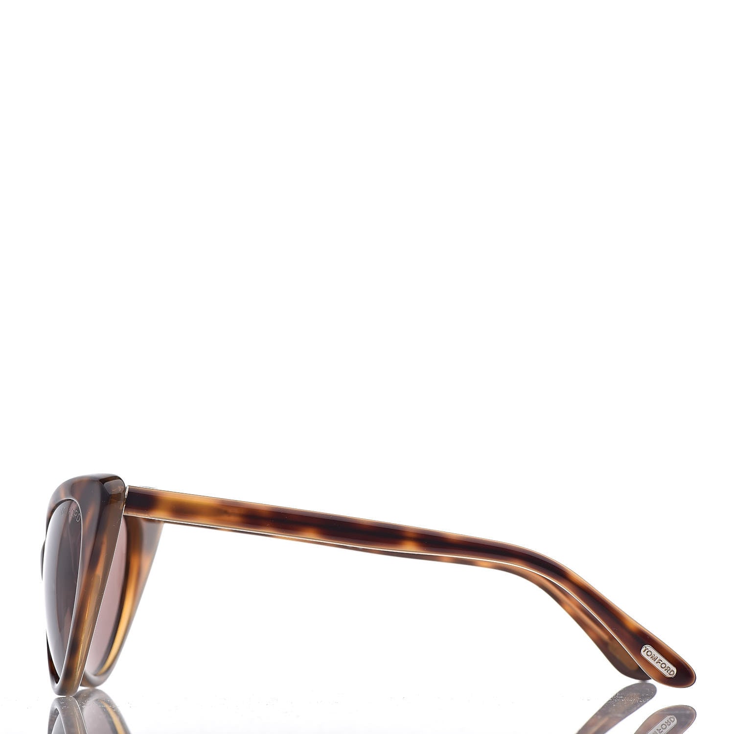 Tom Ford Nikita Cat Eye Sunglasses TF173 Brown 3 of 8