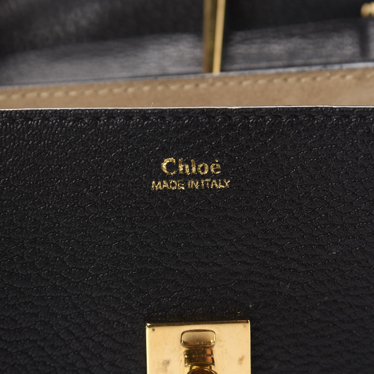 Grained Lambskin Mini Drew Shoulder Bag Black