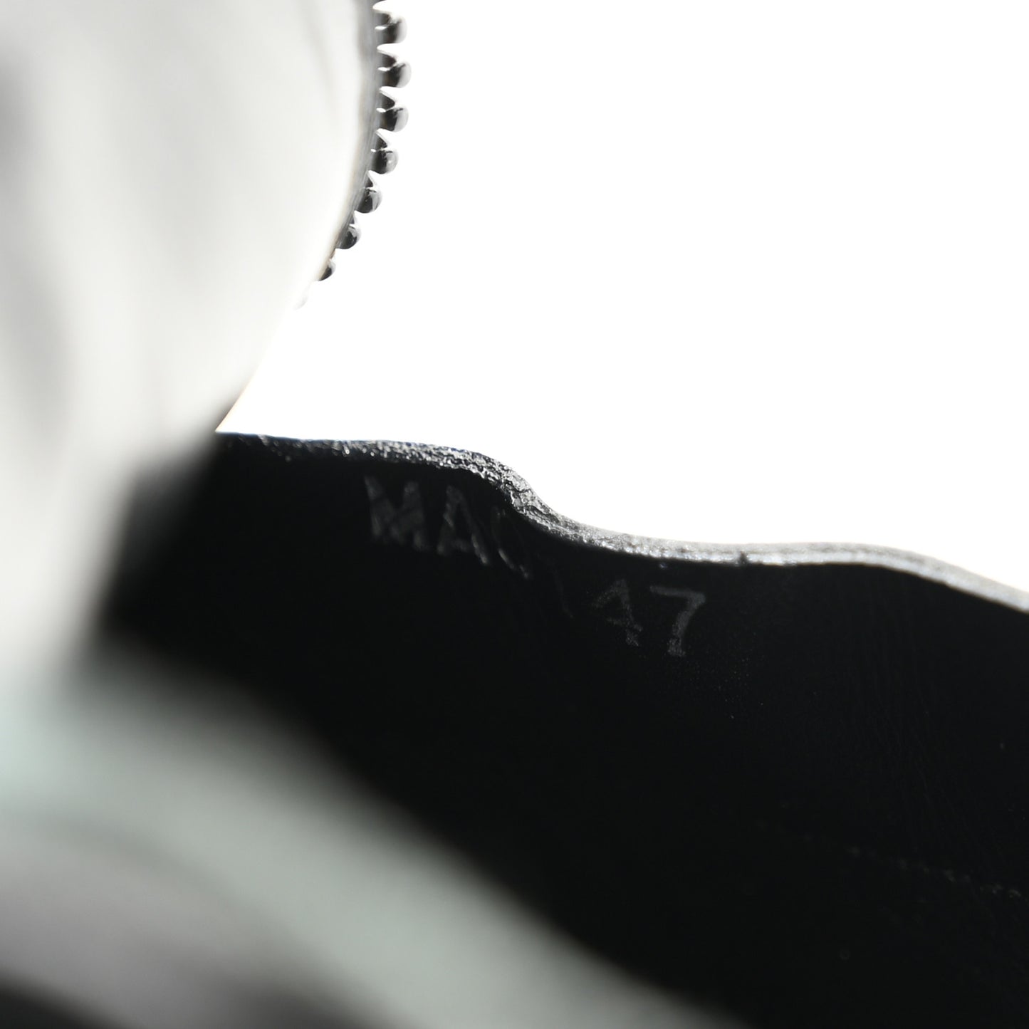 Patent Calfskin Star Trail Ankle Boots 38 Black