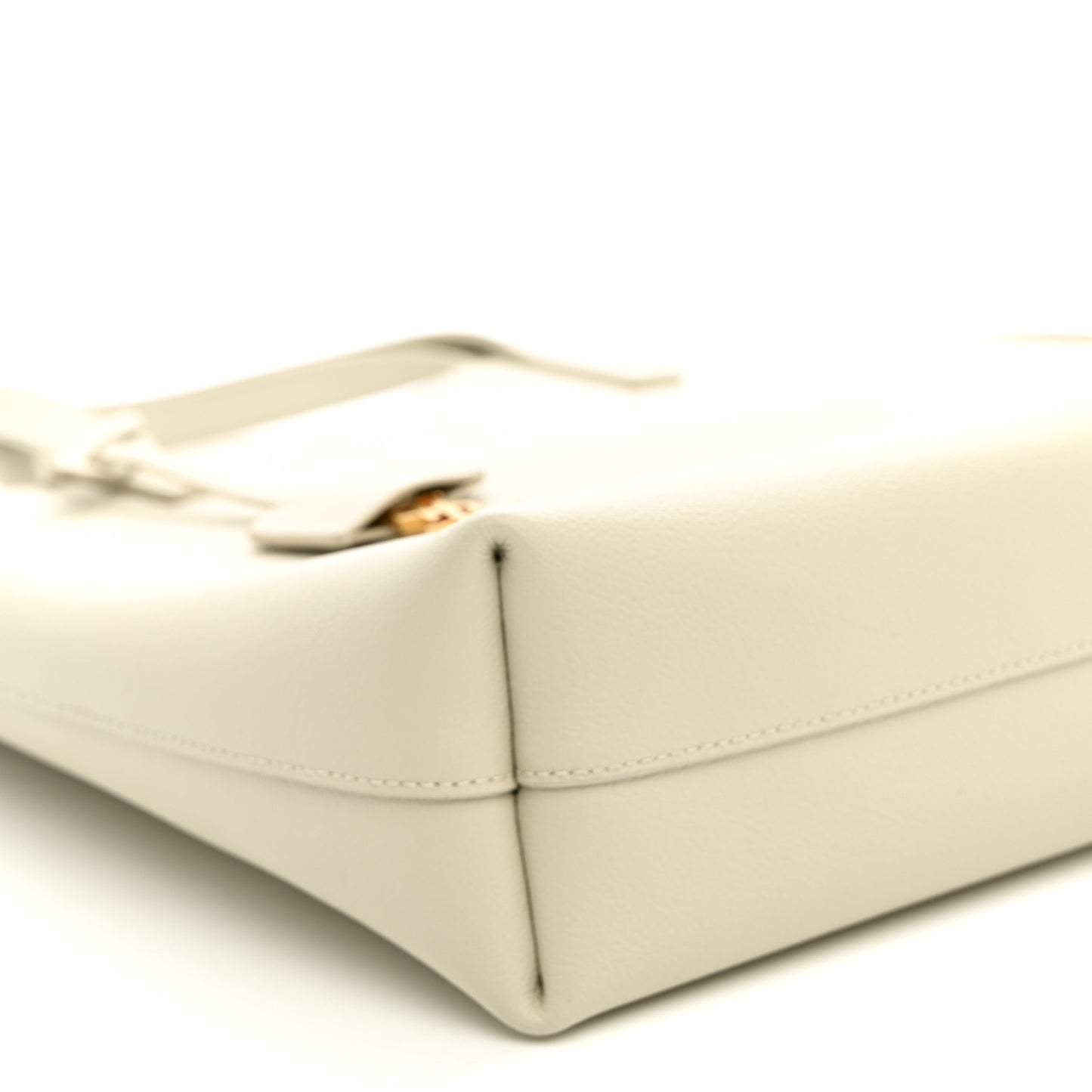 Calfskin Toy Shopping Tote Crema Soft