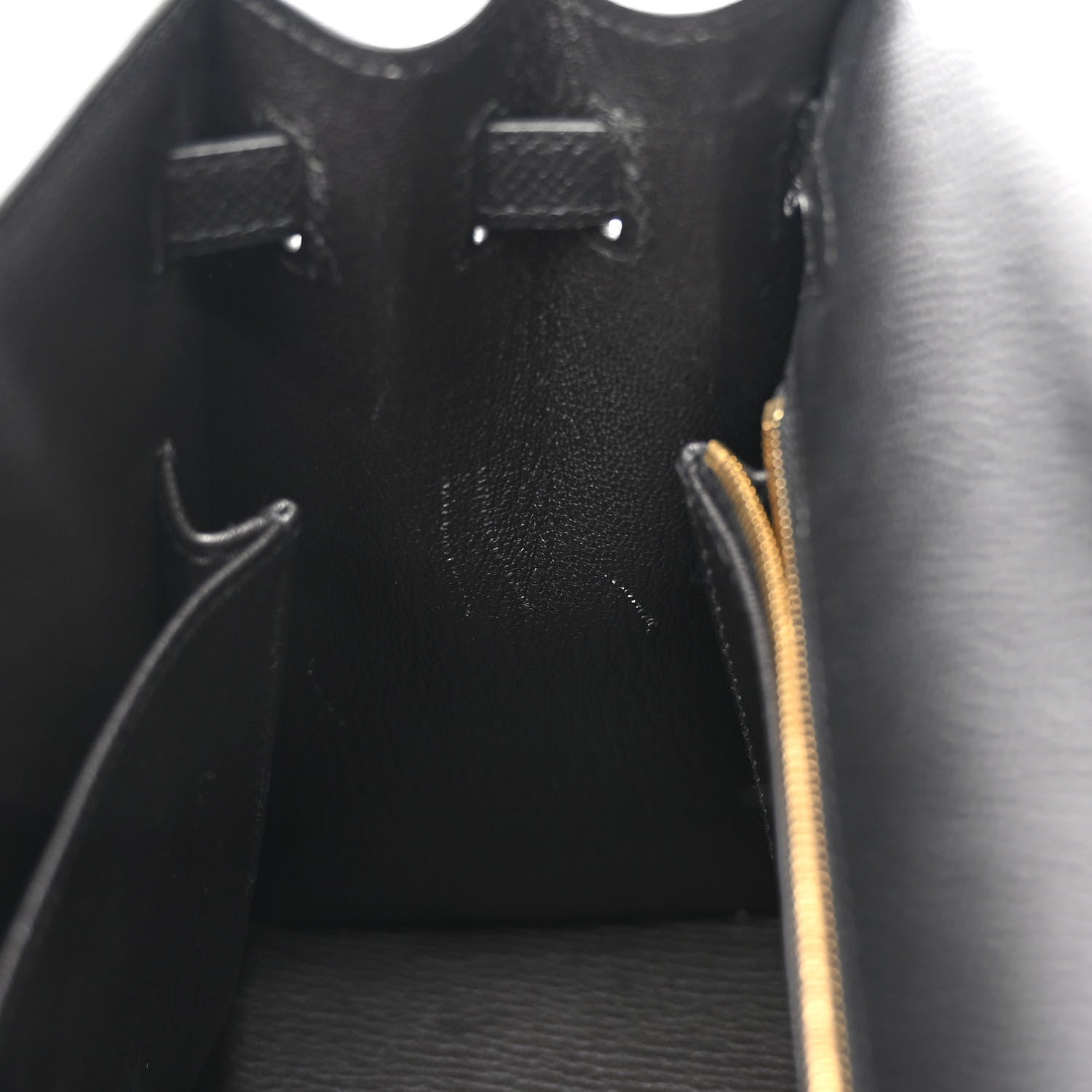 Hermes Epsom Kelly Sellier 25 Black 11 of 13