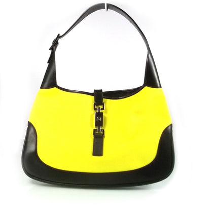 Gucci Canvas Jackie O Yellow 1 of 8