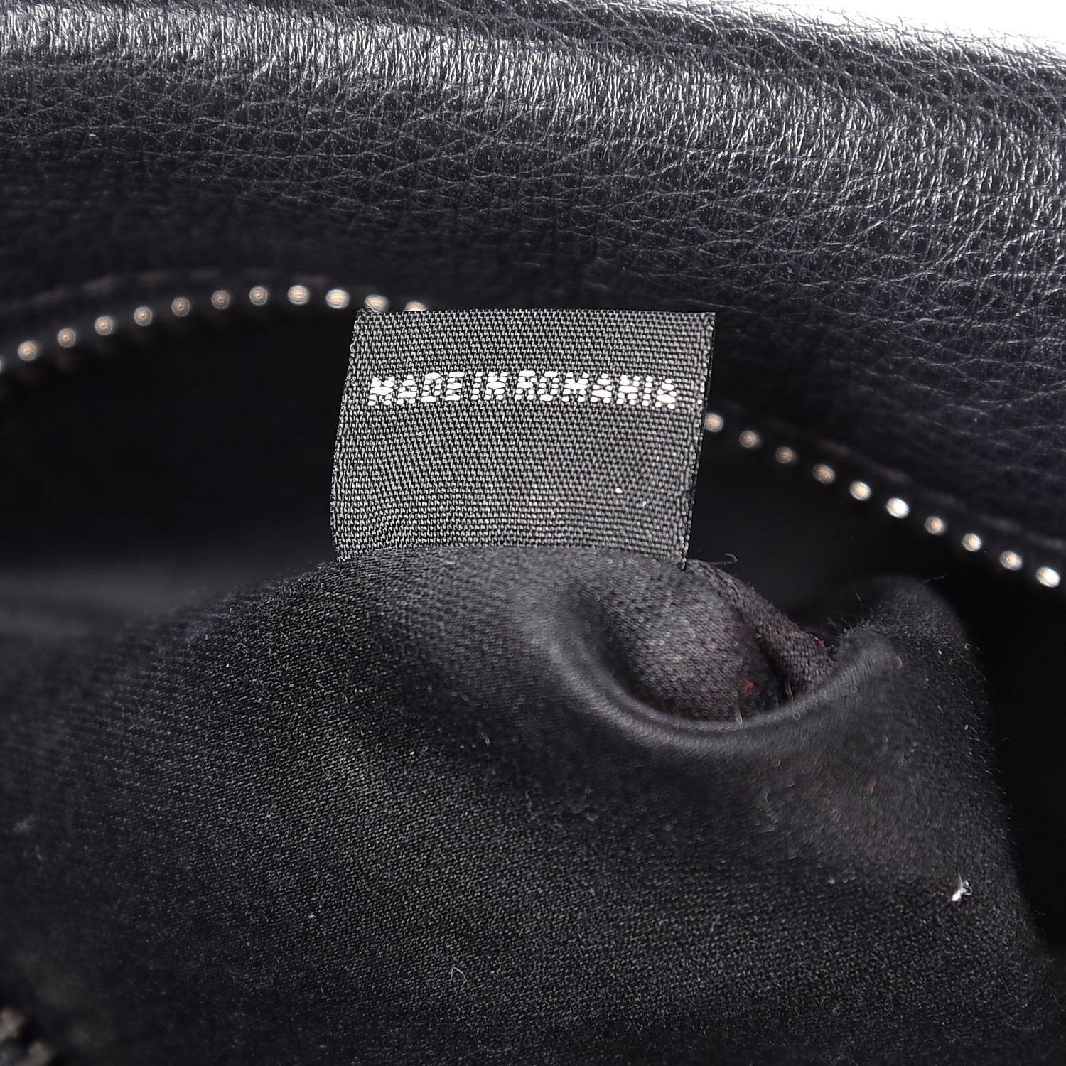 Miu Miu Goatskin Madras Shoulder Bag Black 7 of 9