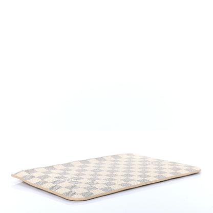 Louis Vuitton Damier Azur Neverfull MM GM Pochette Rose Ballerine 4 of 7