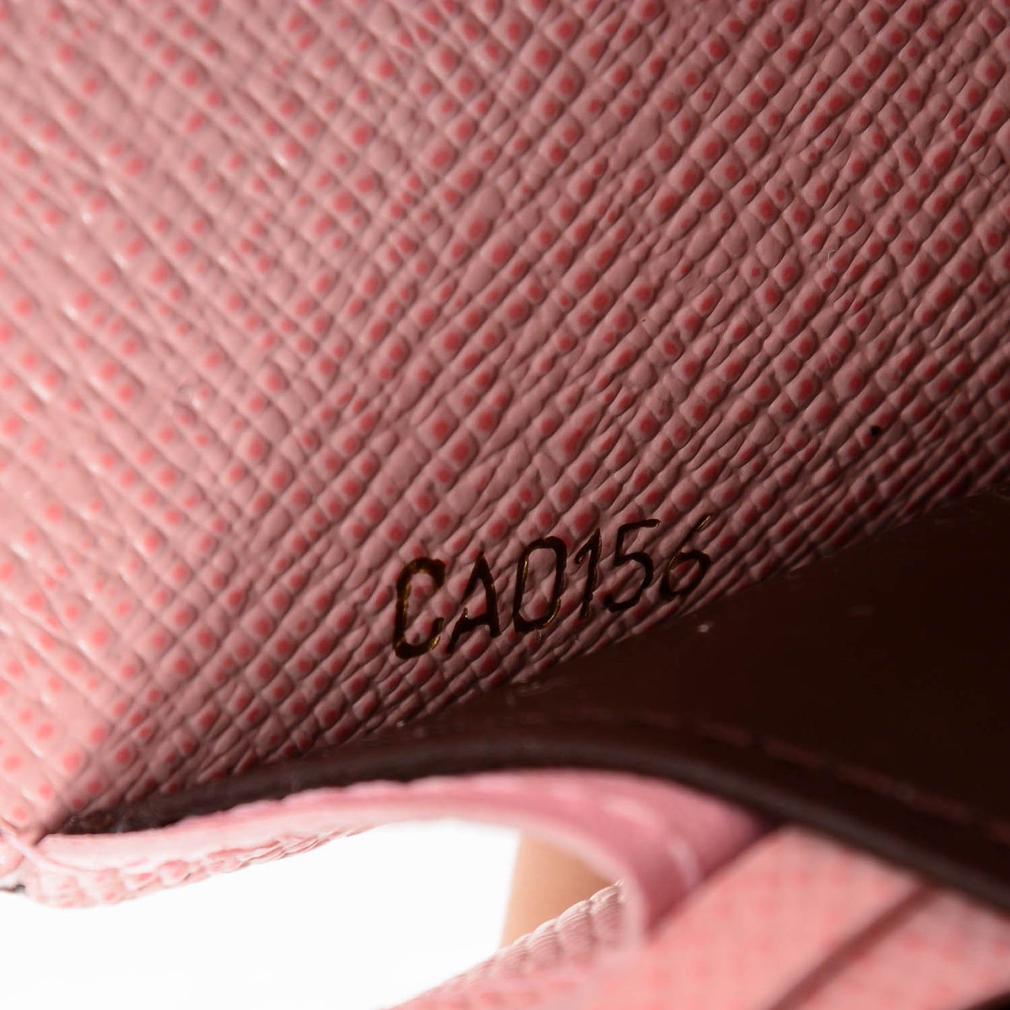 Monogram Emilie Wallet Rose Ballerine