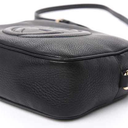 Gucci Pebbled Calfskin Small Soho Disco Bag Black 9 of 13