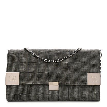 Chanel Denim Chocolate Bar Flap 1 of 9