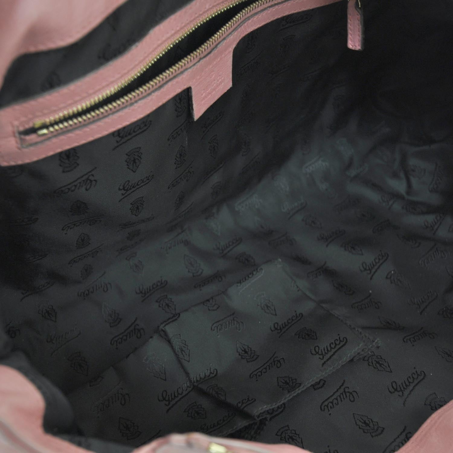 Gucci Leather Hysteria Clutch Pink 6 of 8