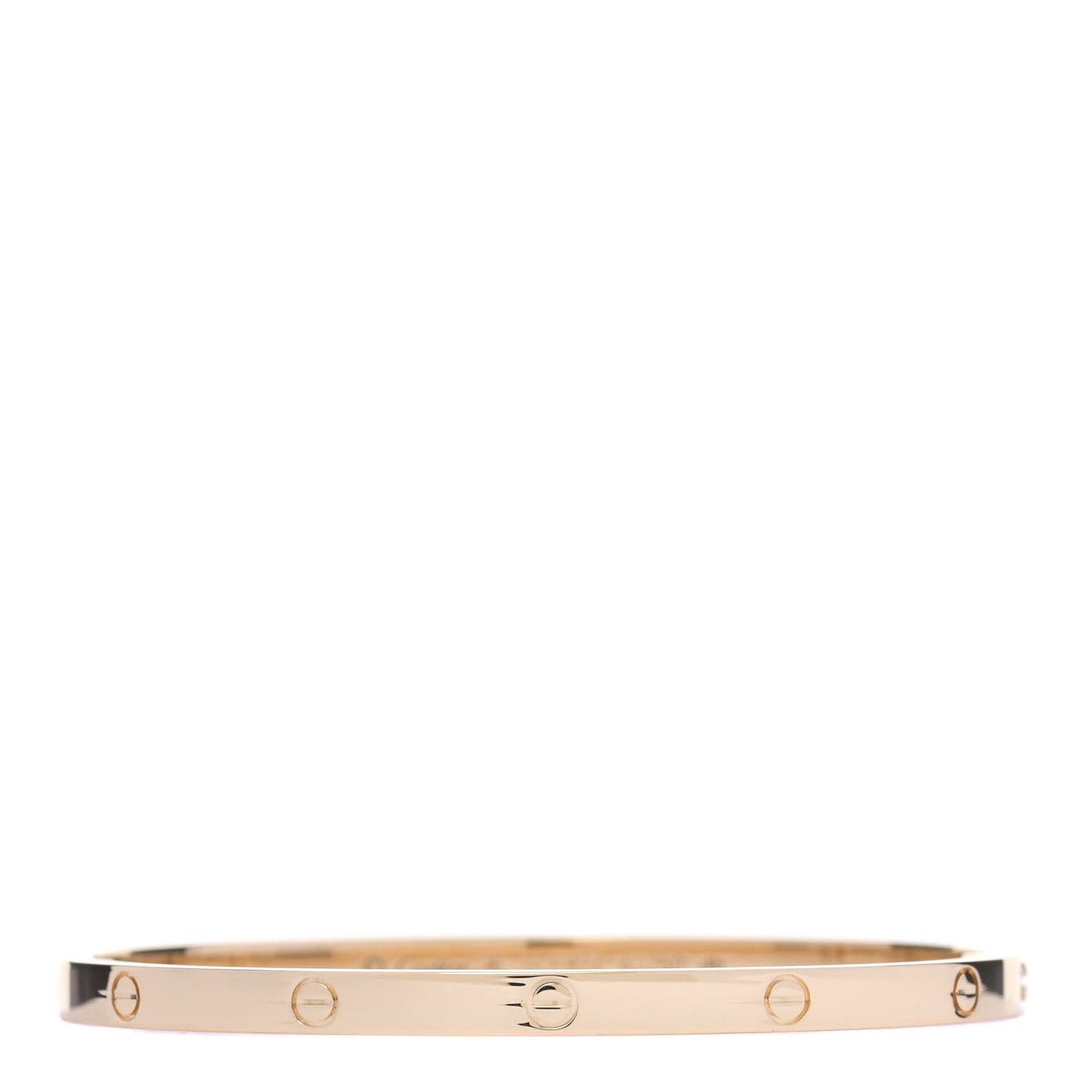 18K Yellow Gold Small LOVE Bracelet 16