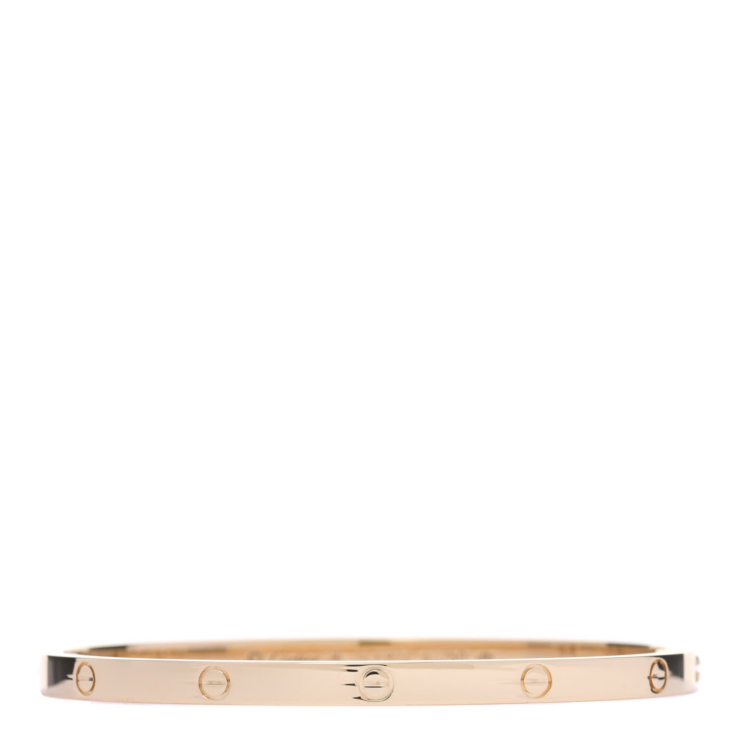 Cartier 18K Yellow Gold Small LOVE Bracelet 16 1 of 5