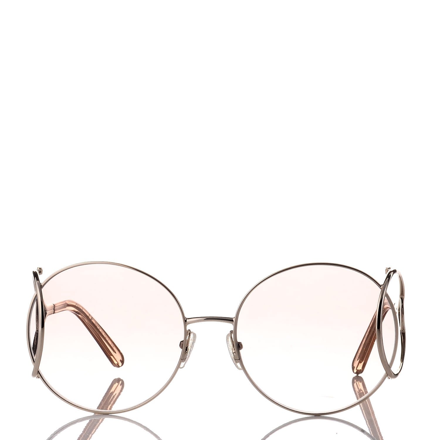 Chloe Jackson Oversized Round Sunglasses CE124S Turtledove 2 of 7