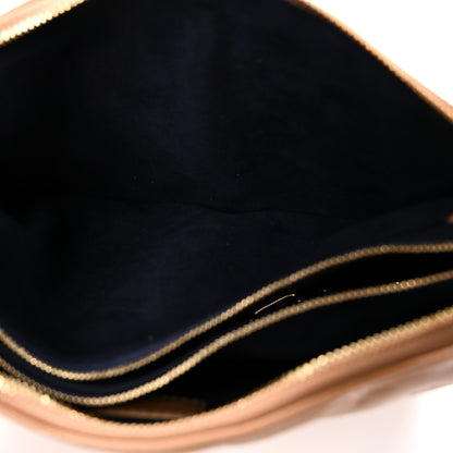 Louis Vuitton Lambskin Embossed Monogram Coussin PM Camel 5 of 12