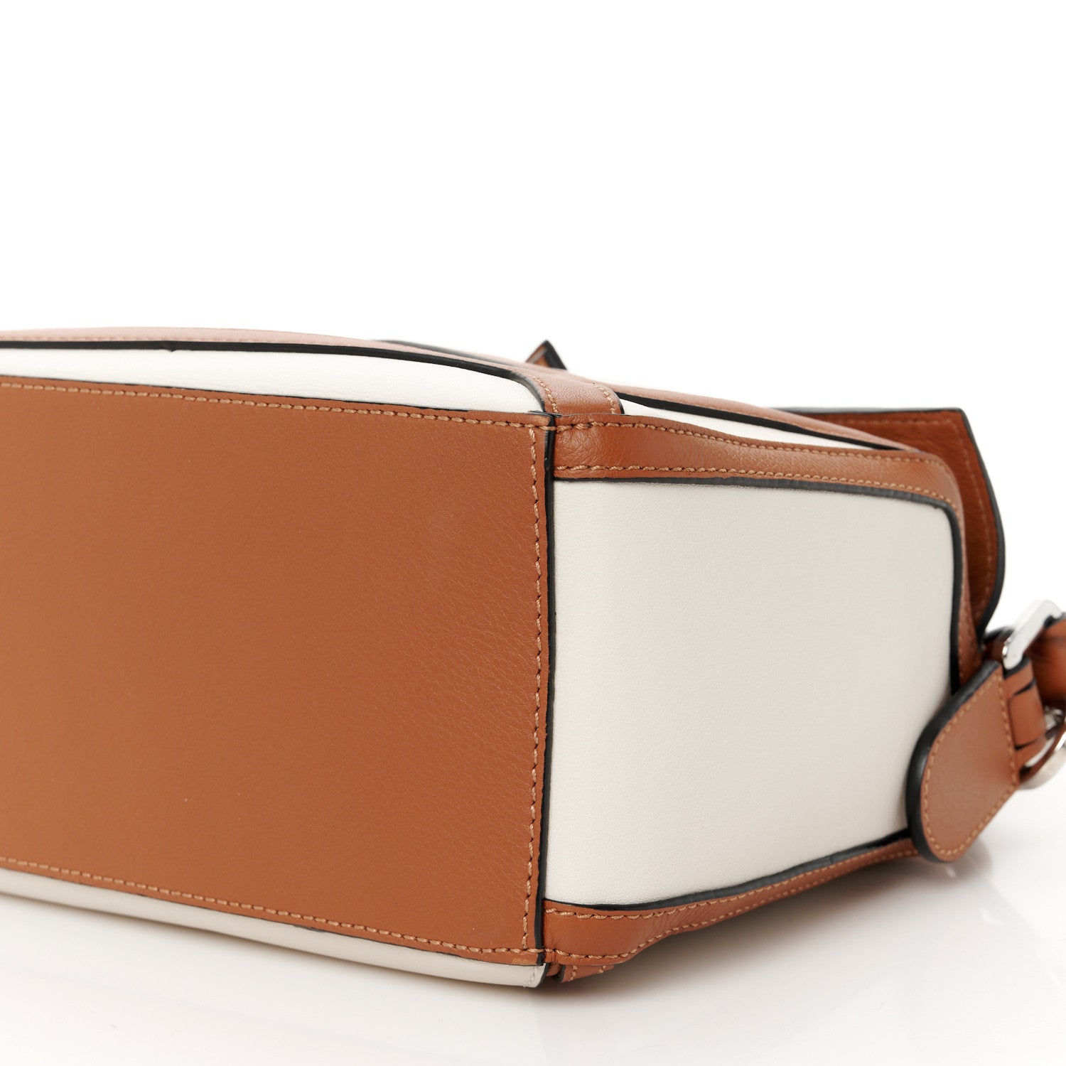 Loewe Calfskin Small Graphic Puzzle Bag Ghost Soft White 10 of 10