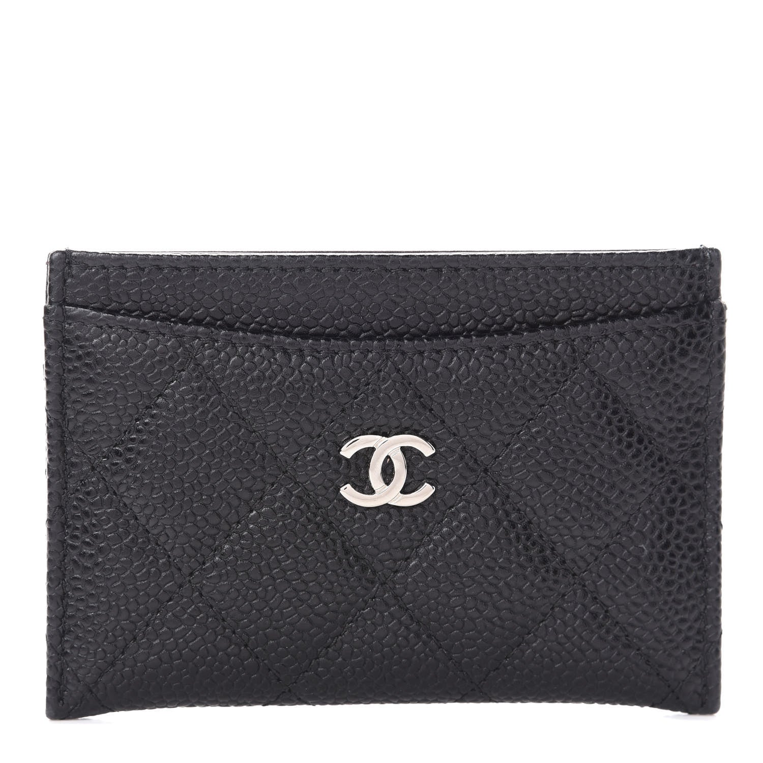 Chanel Caviar Quilted Card Holder Black 1 of 8