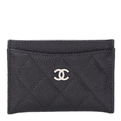 Chanel Caviar Quilted Card Holder Black 1 of 8