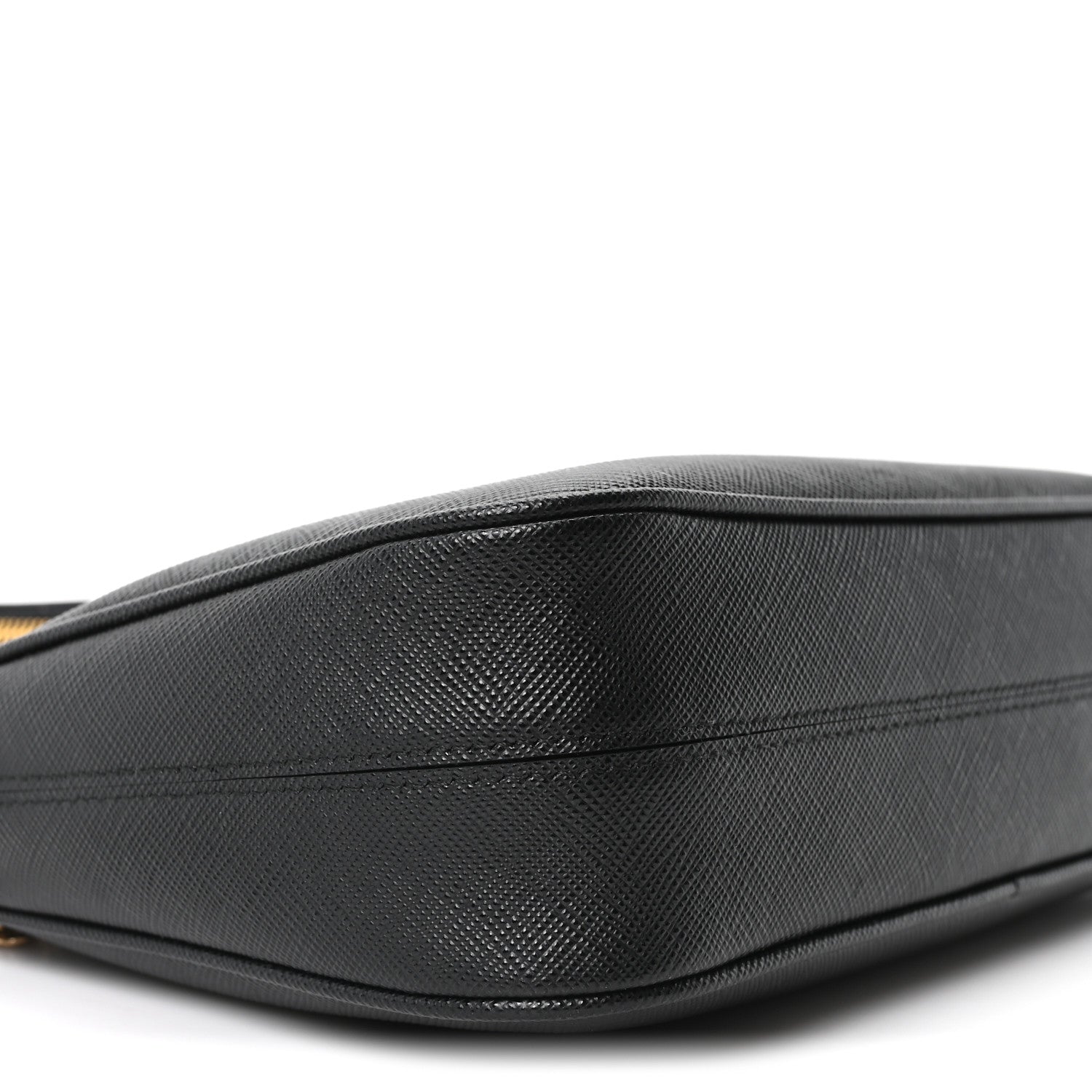 Prada Saffiano Lux Re-Edition 2005 Shoulder Bag Black 9 of 10