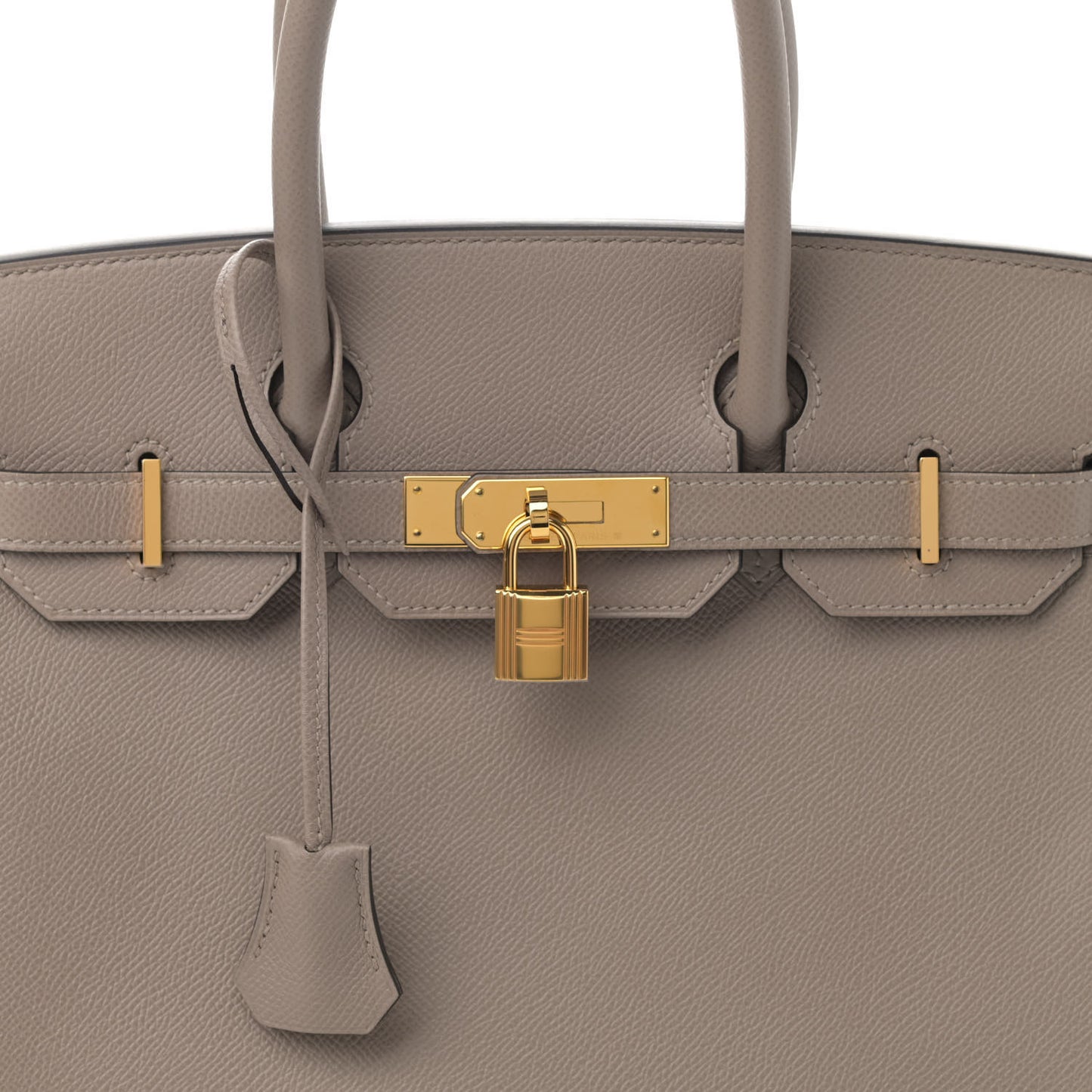 Epsom Birkin 30 Gris Asphalte
