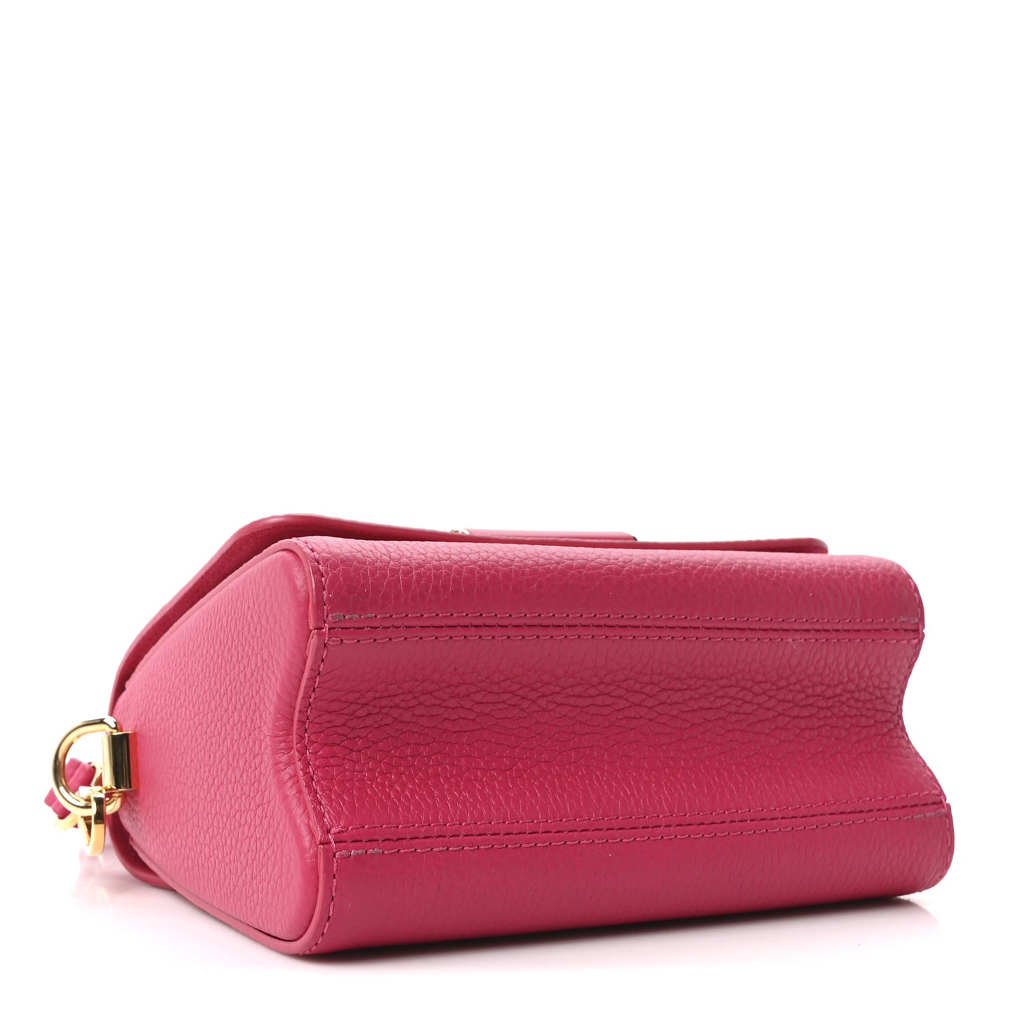 Taurillon Smooth Calfskin Scrunchie Twist One Handle PM Pondichery Pink