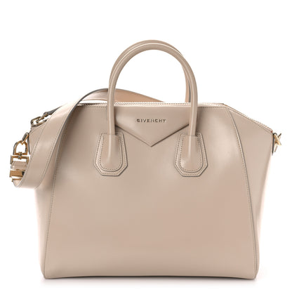 Givenchy Shiny Lord Calfskin Medium Antigona Sand 1 of 13