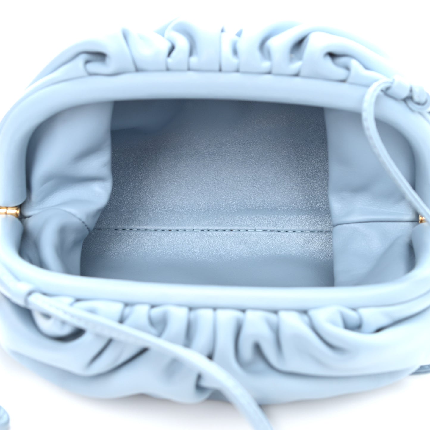 Butter Calfskin The Mini Pouch Ice