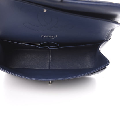Chanel Caviar Quilted Jumbo Double Flap Navy Blue 5 of 12