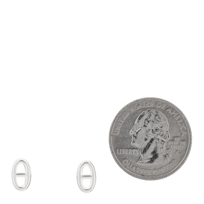 Hermes Sterling Silver TPM Farandole Earrings 2 of 5