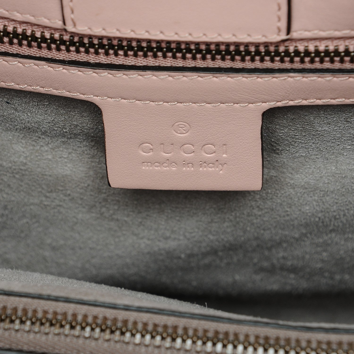 Gucci Calfskin Matelasse Small GG Marmont Tote Perfect Pink 6 of 9