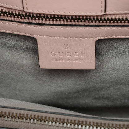 Gucci Calfskin Matelasse Small GG Marmont Tote Perfect Pink 6 of 9