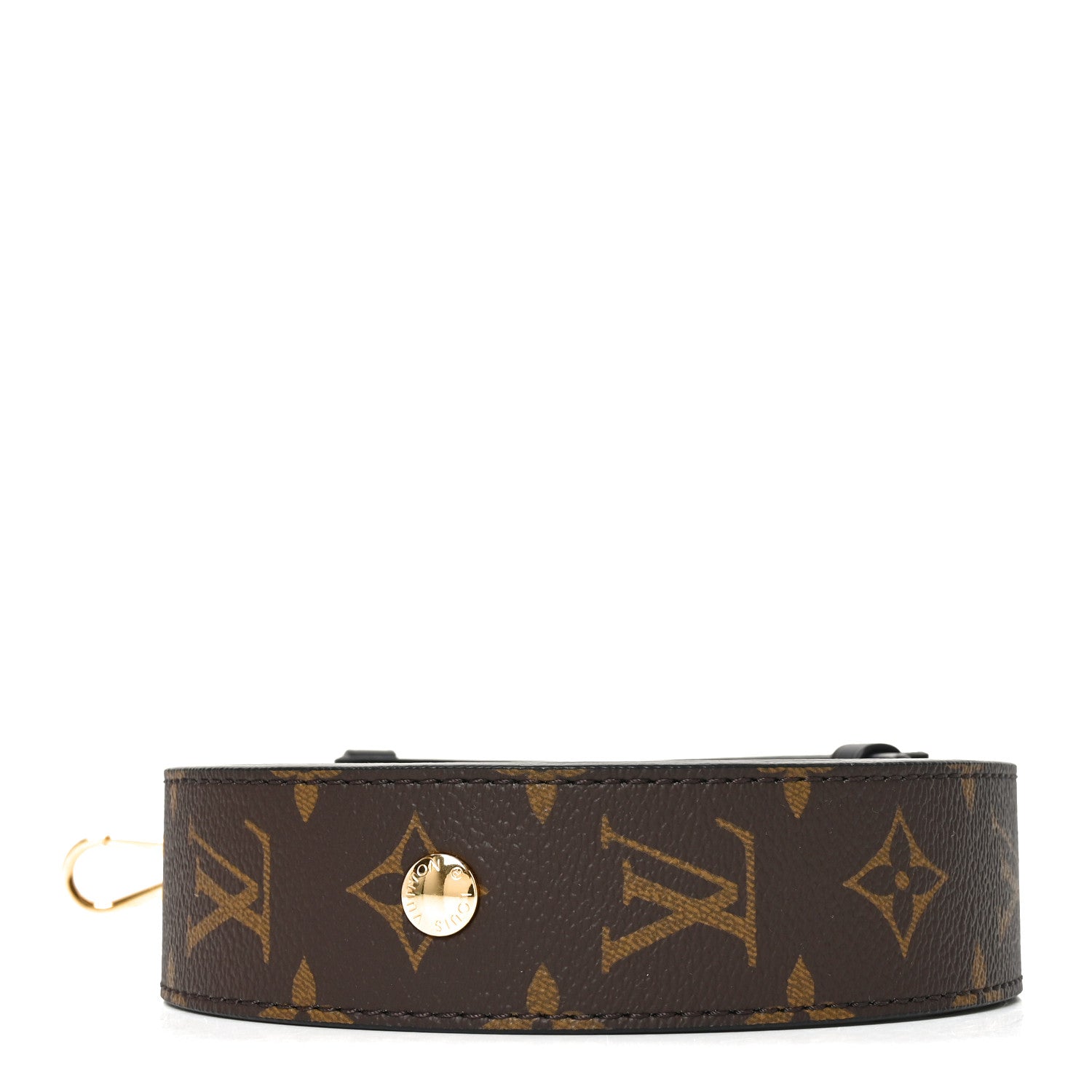 Louis Vuitton Monogram Adjustable Bandouliere Shoulder Strap Black 2 of 3