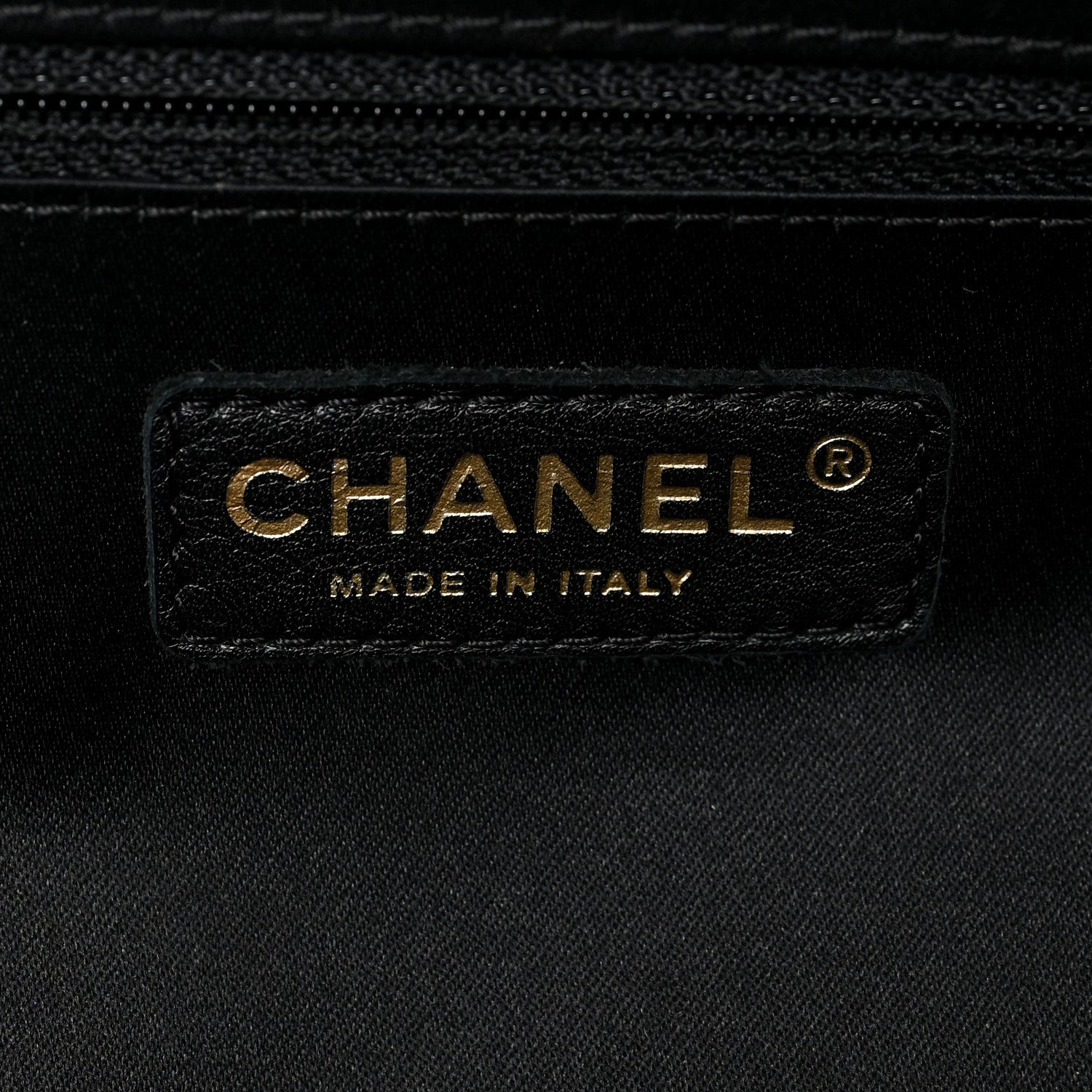Chanel Caviar Quilted XL Grand Shopping Tote GST Black 6 of 8