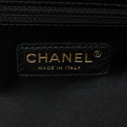 Chanel Caviar Quilted XL Grand Shopping Tote GST Black 6 of 8