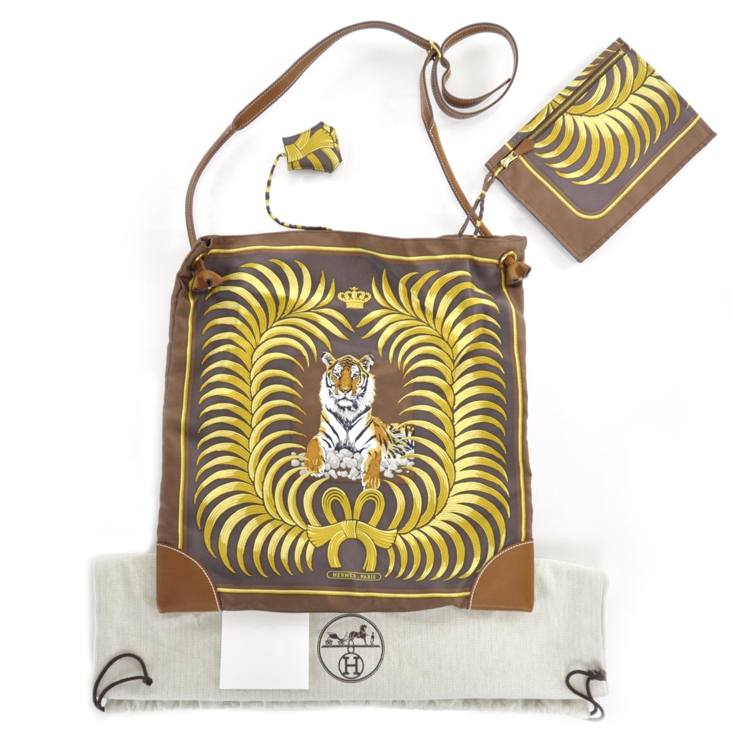 Hermes Silky City Tiger Royal Bag 3 of 10