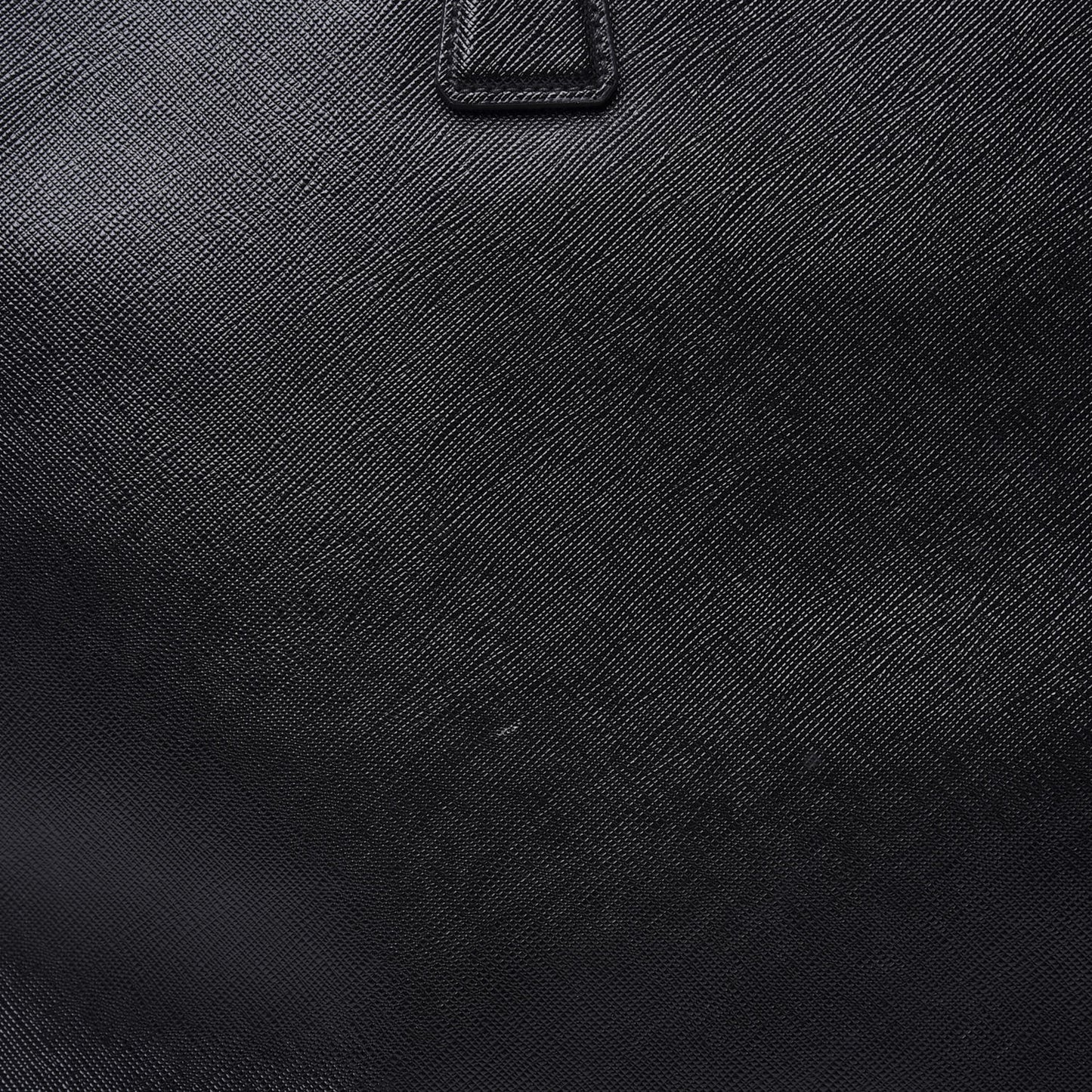 Saffiano Large Galleria Double Zip Tote Black