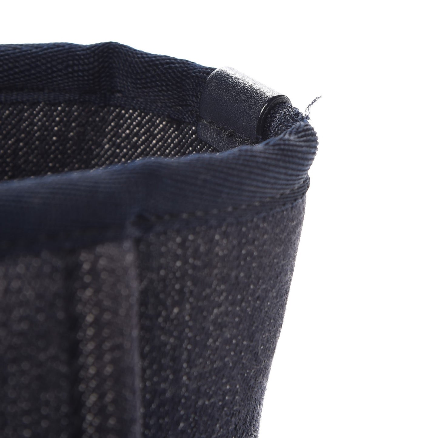 Canvas Small Deauville Tote Dark Blue