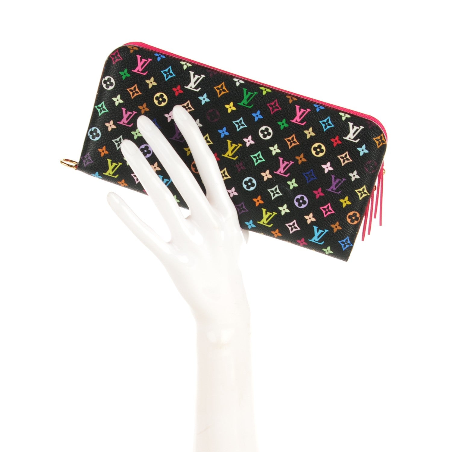 Louis Vuitton Monogram Multicolor Insolite Wallet Noir Grenade 2 of 7