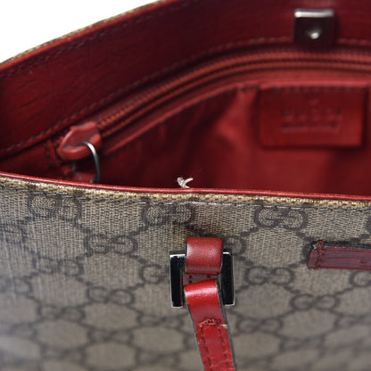 Gucci GG Plus Monogram Vertical Tote Red 12 of 24