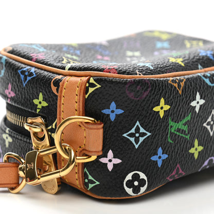 Louis Vuitton Monogram Multicolor Trousse Wapity Black 10 of 10