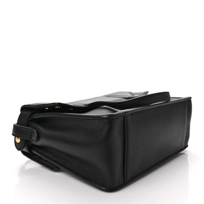 Fendi Vitello Grace Matte Small Flip Tote Black 4 of 7