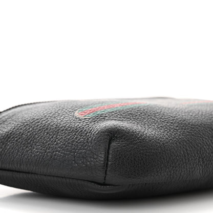 Gucci Grained Calfskin Small Logo Belt Bag Black 9 of 10