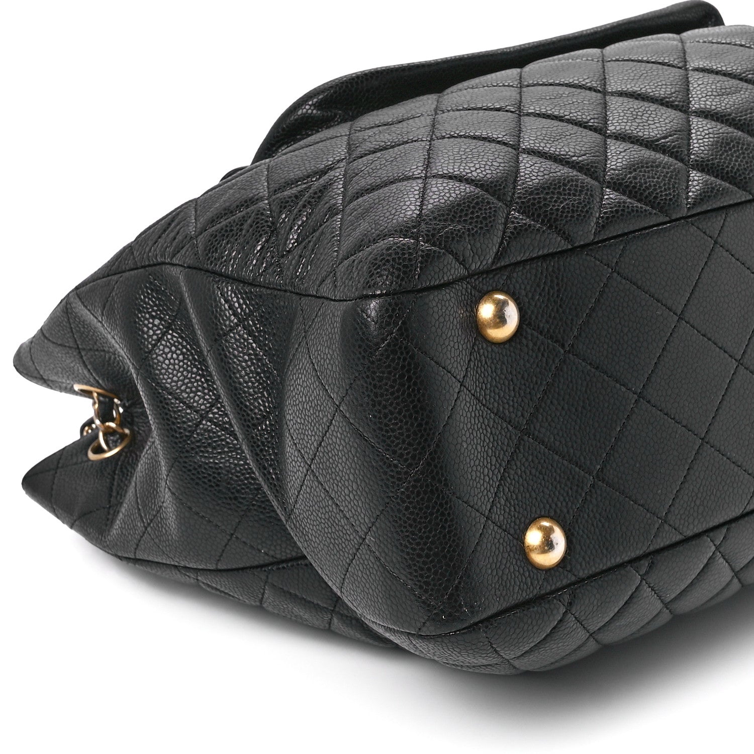 Chanel Caviar Quilted Flap Tote Black 11 of 12