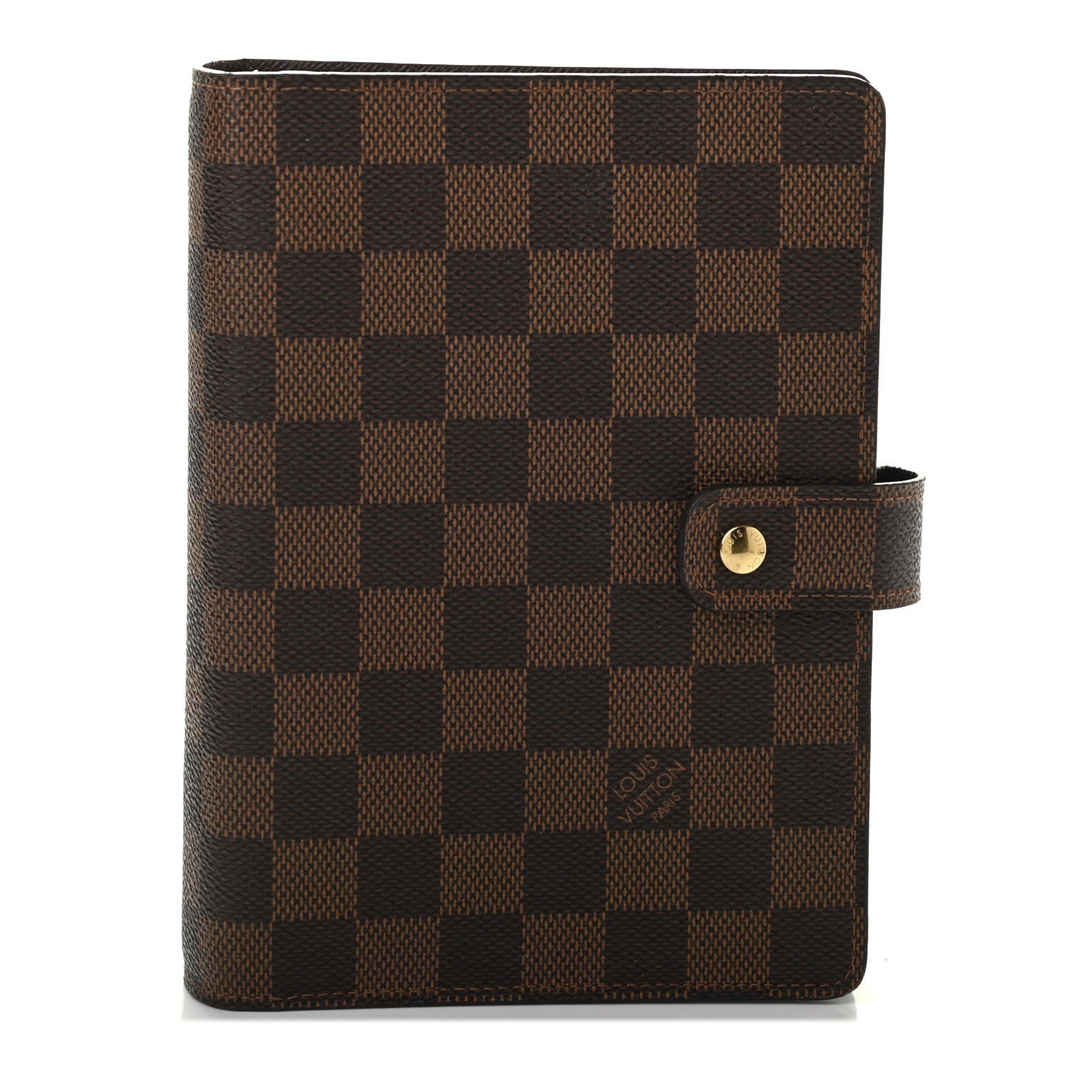 Louis Vuitton Damier Ebene Medium Ring Agenda Cover 1 of 6