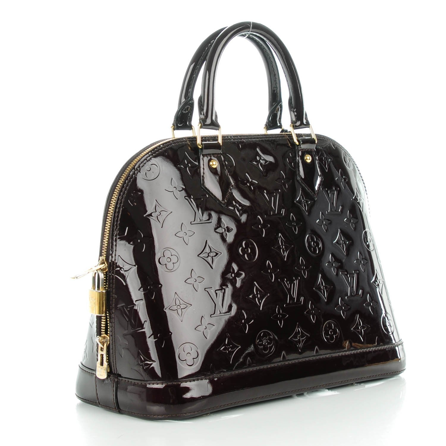 Louis Vuitton Vernis Alma PM Amarante 3 of 9