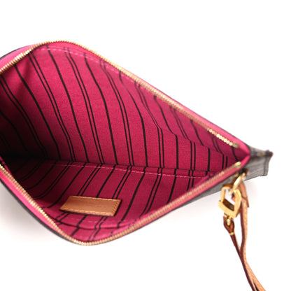 Louis Vuitton Monogram Neverfull MM GM Pochette Pivoine 5 of 8