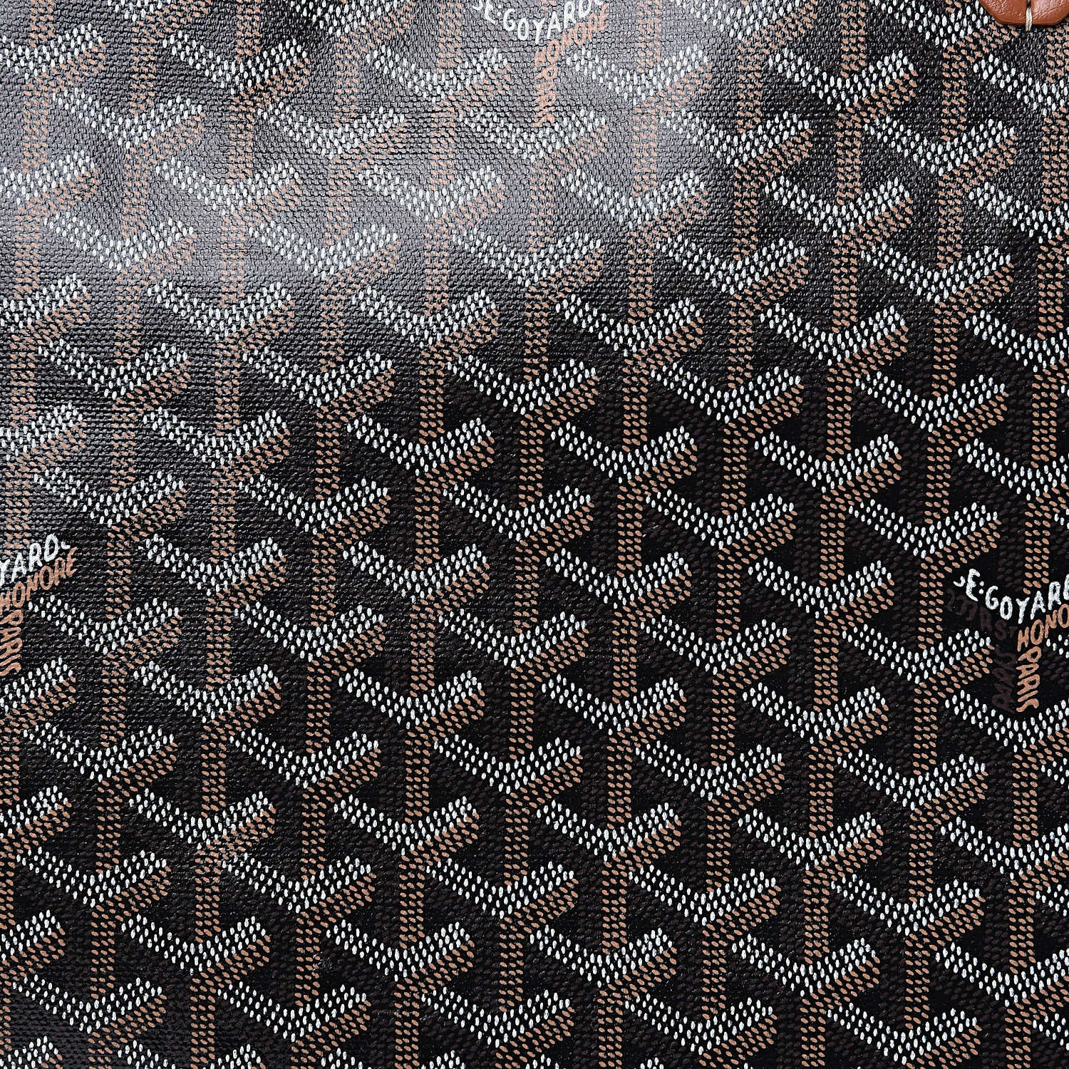 Goyard Goyardine Artois MM Black Gold 9 of 14