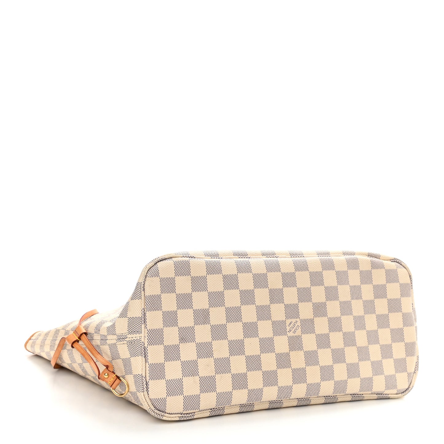 Damier Azur Neo Neverfull MM Rose Ballerine
